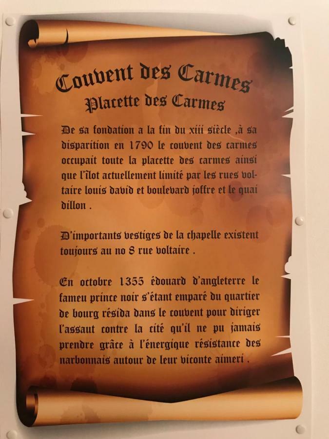 Chambre Familiale Du Couvent Narbonne Kültér fotó
